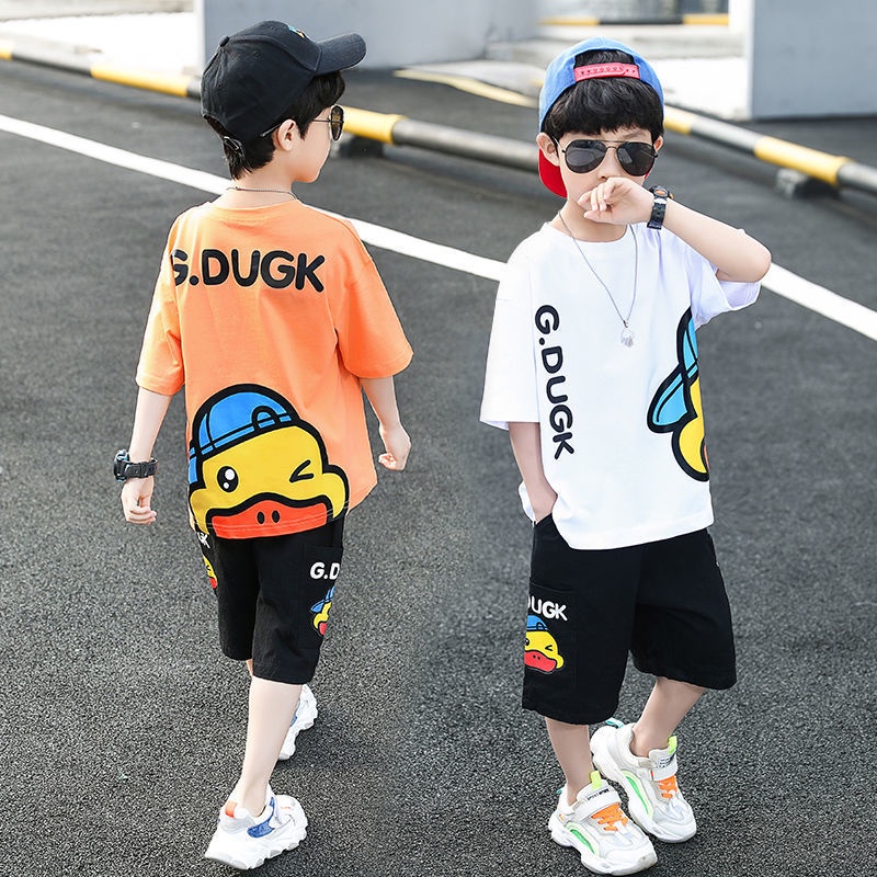 Quần Áo Trẻ Em Nam, Quần Áo Bé Trai DuckDễ Thương Cho Bé Trai 16-40Kg