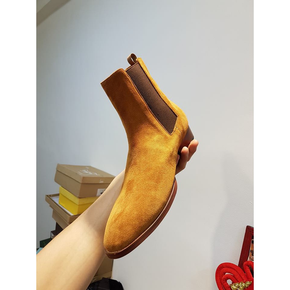 Chelsea boot da lộn  1:1