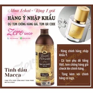 Sữa tắm xích 500ml kèm vòi Tinh dầu macca