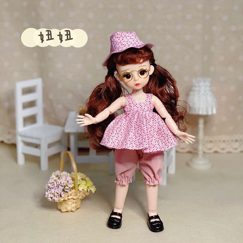 Váy Búp Bê Baboliy Cao 30cm bjd 1/6 Mẫu Xinh Xắn