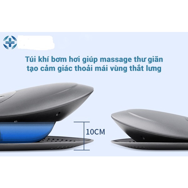 Máy massage thắt lưng hồng ngoại kết hợp xung điện EMS,kéo giãn cột sống,giảm đau vùng thắt lưng