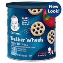 Bánh ăn dặm Gerber lil crunchies hình que 42g (cho bé 8m+) nk032