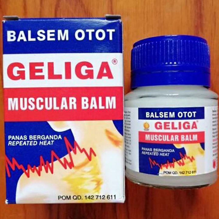 Dầu Nóng - Dầu Cù Là Lửa Geliga 40G Indonesia - Victory Pharmacy