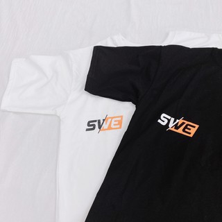 Áo Thun Swe LOGO hình thật unisex