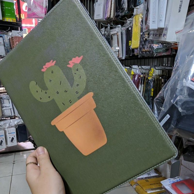 Bao da Samsung Tab S7 FE S7FE T730 T735 T736 / S7 Plus S7Plus T970 T975 T976 dẻo nhiều hình dễ thương