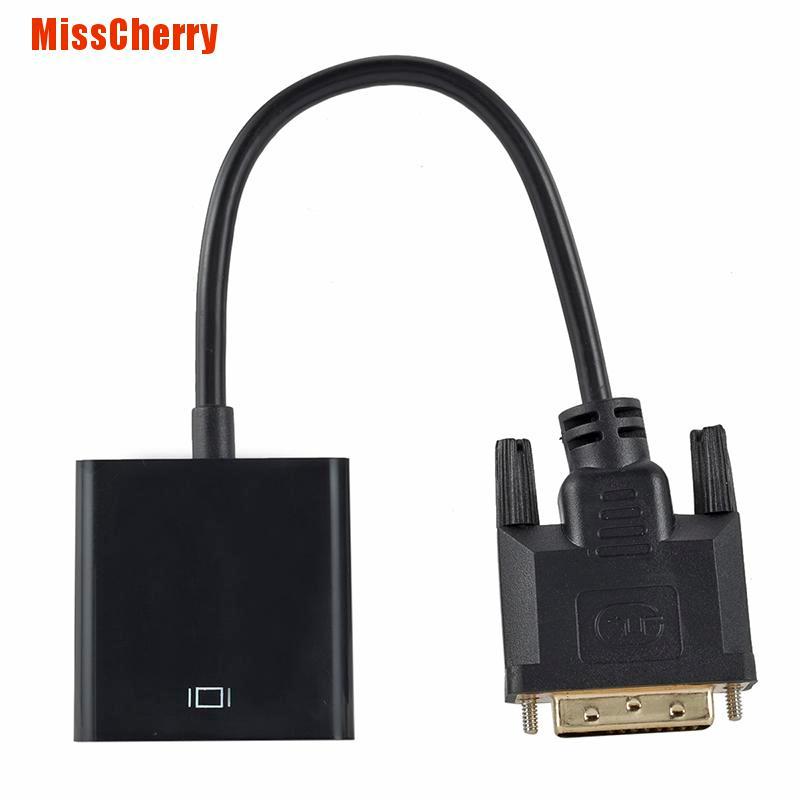 Cáp Chuyển Đổi 1080p Dvi-D 24 + 1 Pin Sang Vga 15pin