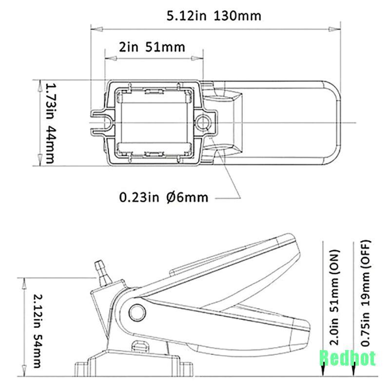 Công Tắc Bơm Chìm Tự Động 12v 1100gph U7W6 Chuyên Dụng