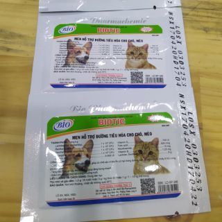 Men tiêu hóa cho chó mèo Biotic
