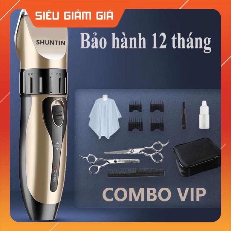 [BẢO HÀNH 1 NĂM ] Tông Đơ Cắt Tóc Cho Bé Hớt Tóc Chuyên Nghiệp Sạc Pin Usb Cắt Cạo Lông Chó Tại Gia Đình