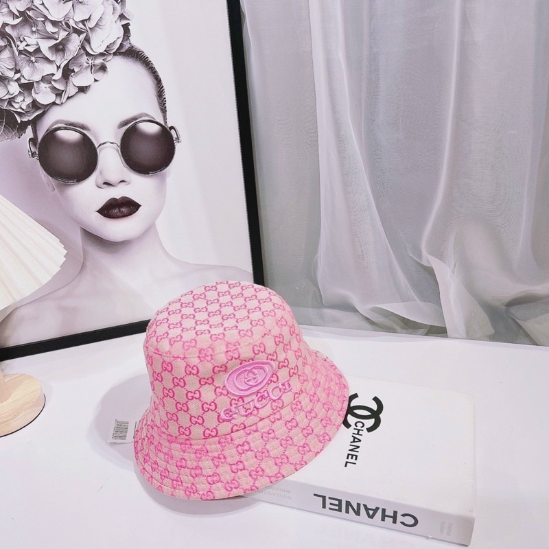 Nón bucket gucci hàng loại 1 logo thêu fullogo tem mạc