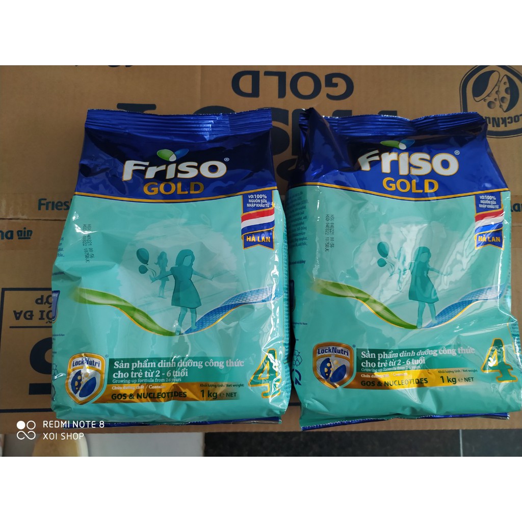 💥Freeship💥SỮA FRISO GOLD 4 DẠNG TÚI 1KG CẢI TIẾN