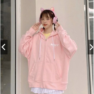Áo Hoodie Unisex Form Rộng Freesize Missout Freesize 40kg - 55kg