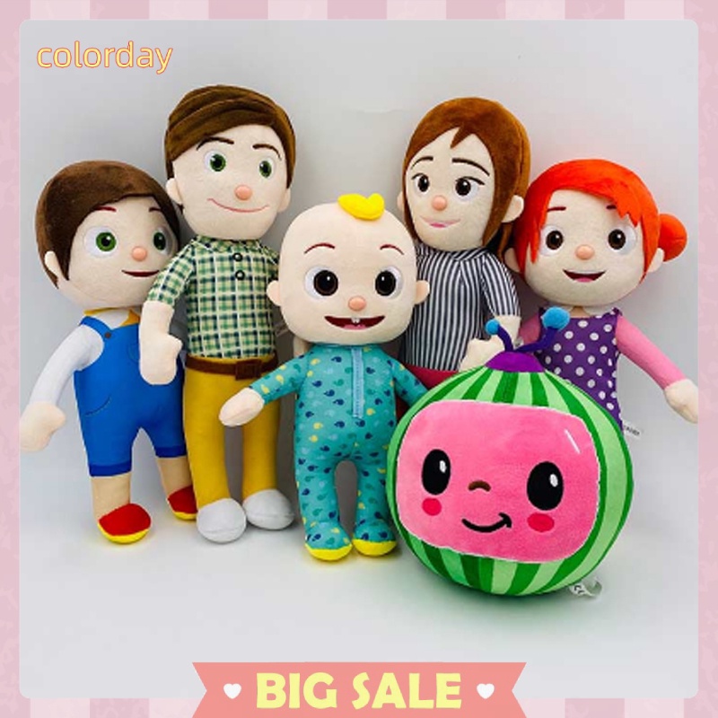 Đồ chơi nhồi bông hình Cocomelon JJ kích thước 25cm/36cm