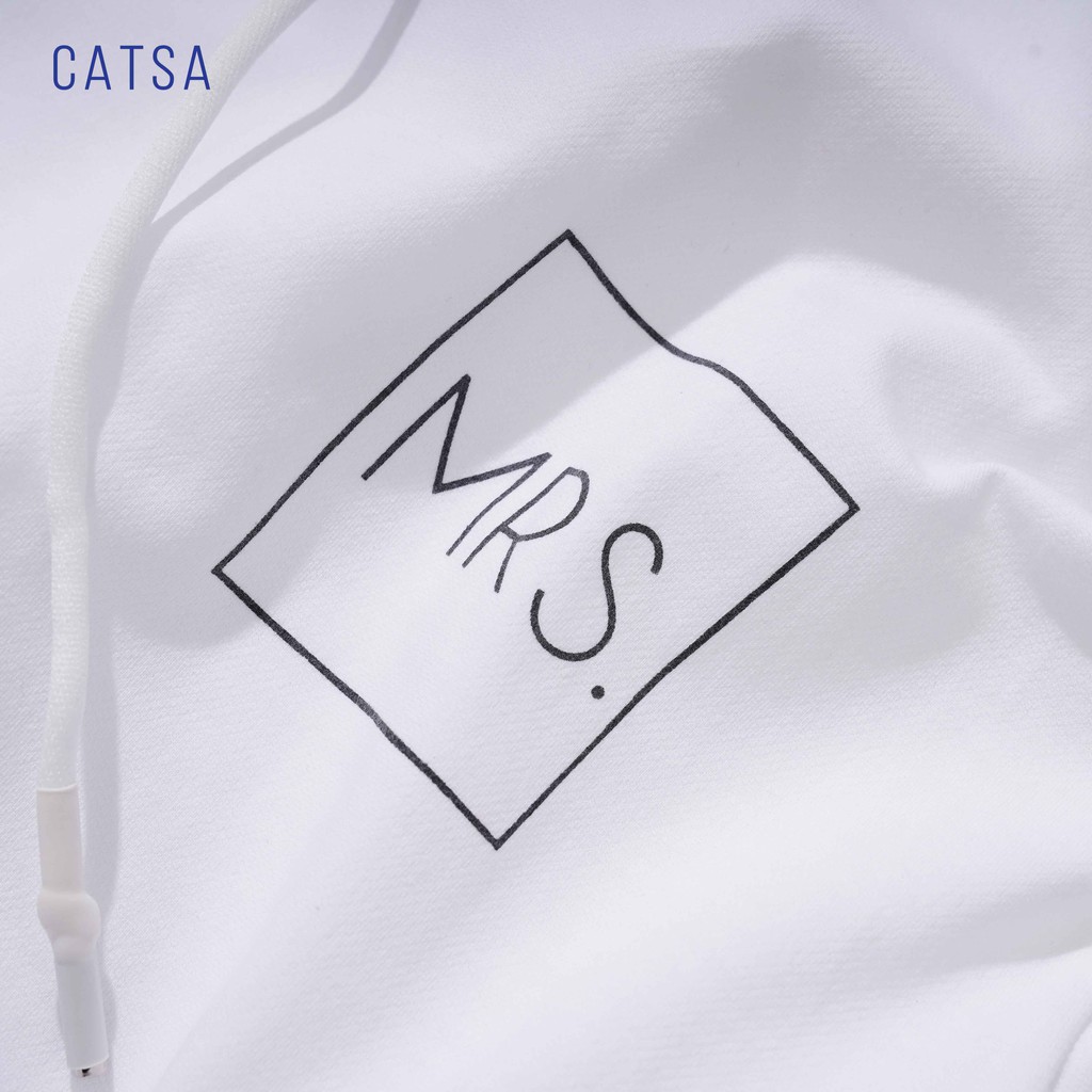 CATSA Áo thun hoodies tay dài trắng in chữ "MR." hoặc "MRS" ATH017 (không chọn - random chữ ngẫu nhiên) | BigBuy360 - bigbuy360.vn
