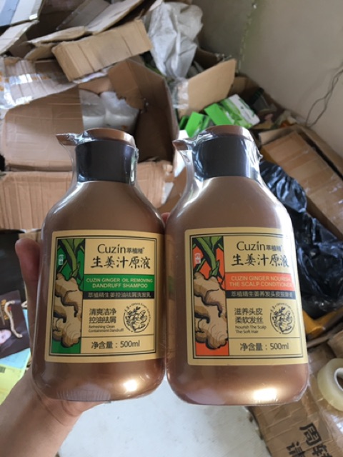 [TRỊ GẦU VẪN SIÊU MƯỢT] Dầu gội gừng Cuzin trị gầu, dưỡng sinh, kích thích mọc tóc | BigBuy360 - bigbuy360.vn