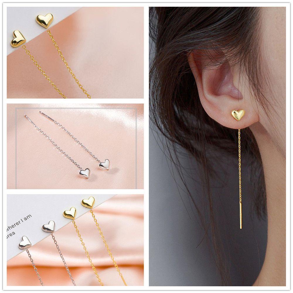 Khuyên Tai Xỏ Hình Trái Tim Mới