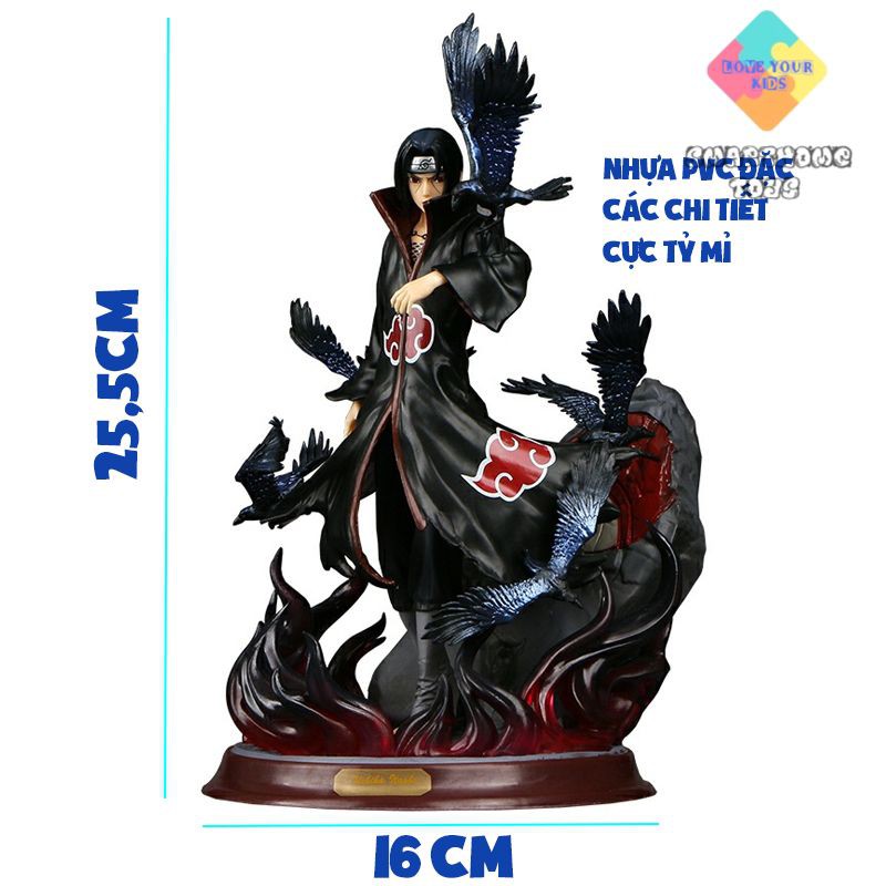 Mô hình Itachi - Akatsuki - Đồ Chơi Mô Hình Sưu Tập Dành Cho Các Bạn Yêu Thích Anime Naruto - SmartHome Toys