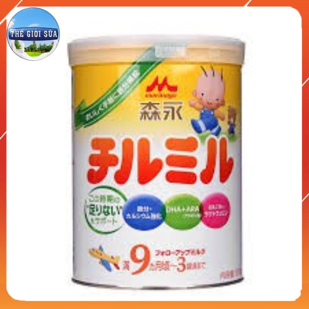 Morinaga xách tay số 9 (1-3 tuổi))