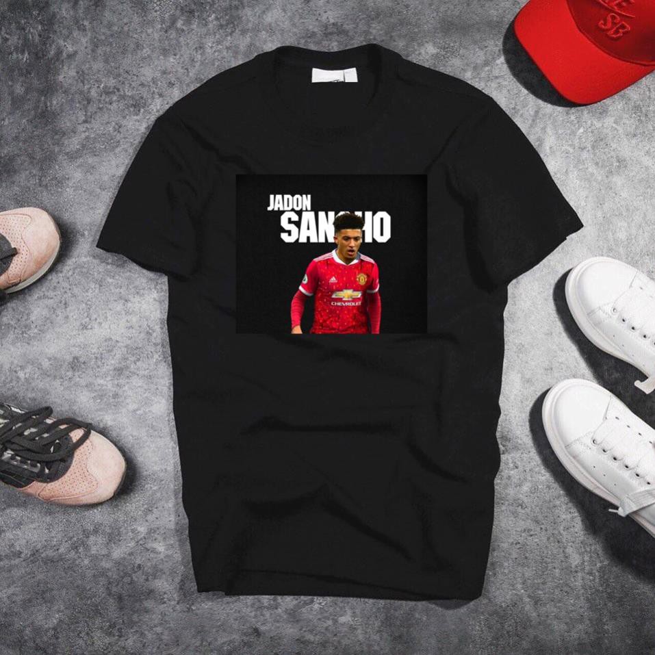 [Freeship] Áo Thun In Hình Jadon Sancho Mã 05 - Áo Cầu Thủ Bóng Đá