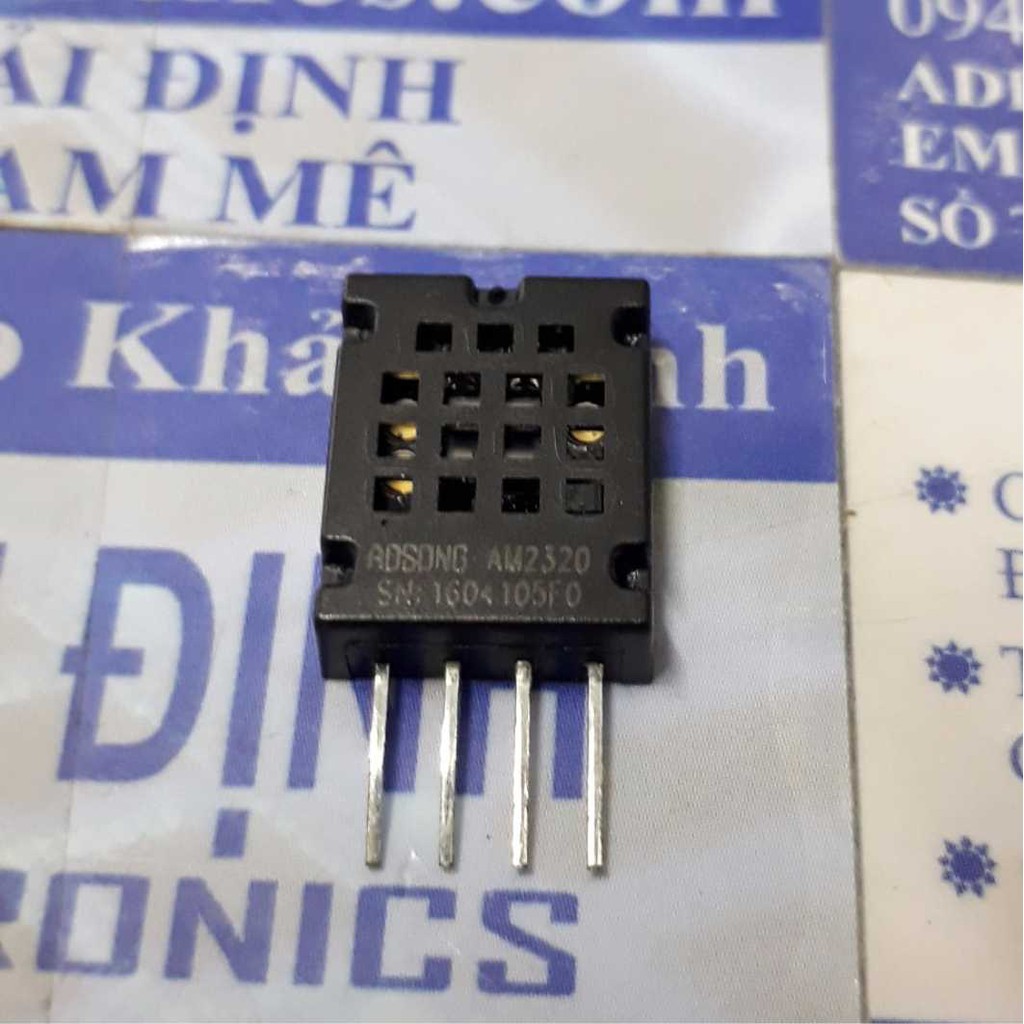 cảm biến nhiệt độ, độ ẩm AOSONG AM2320, I2C,± 0,5C,± 2%(đen, tương tự SHT10) KDE0374