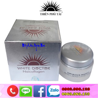 Kem dưỡng trắng, se khít lỗ chân lông White Doctor Naicollagen (22g)