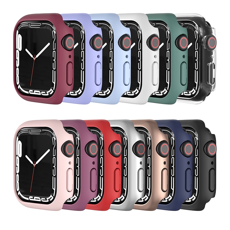 Ốp Bảo Vệ Mặt Đồng Hồ iWatch ultra 49mm 45mm 41mm 38mm 42mm 40mm 44mm SE 8 7 6 5