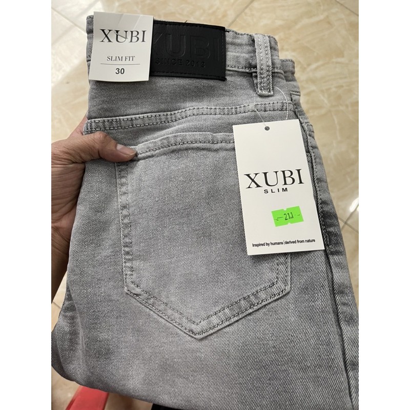 Quần jean nam XuBi 850456 ( có size 34 )
