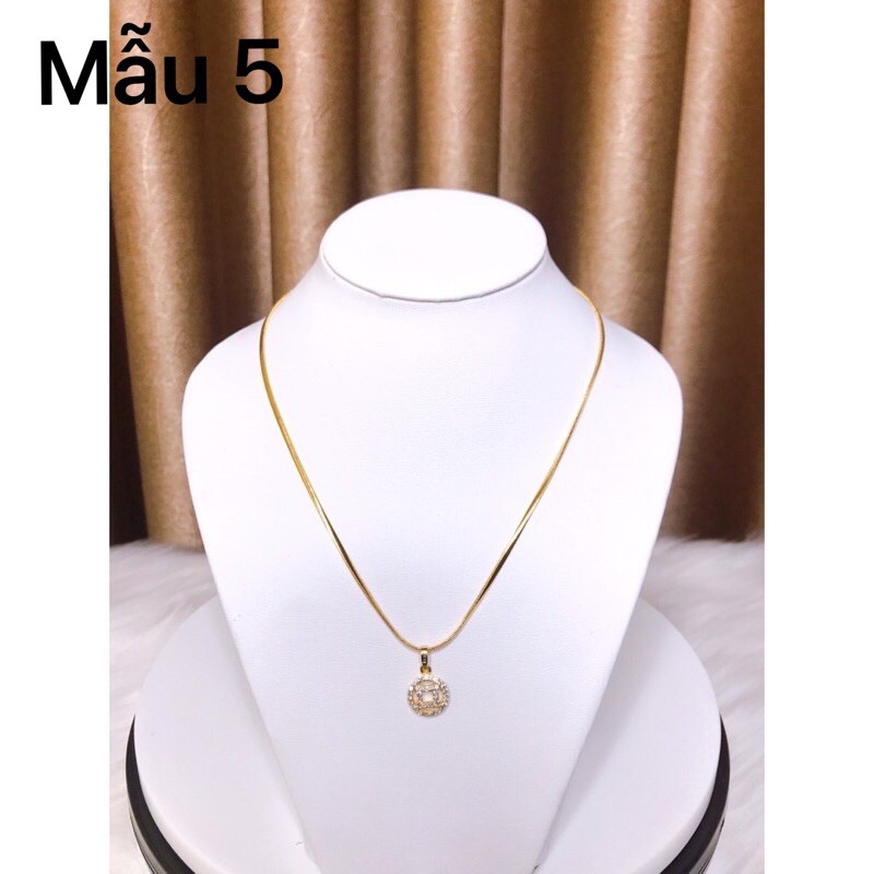 Phụ kiện cho nữ - Dây truyền nữ mạ vàng mỹ kí