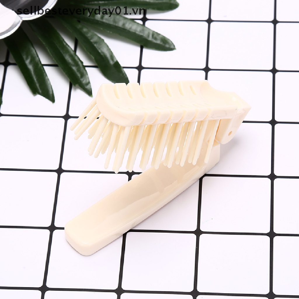 (Hàng Mới) Kẹp Tóc Nhựa mini Gấp Gọn Tiện Lợi