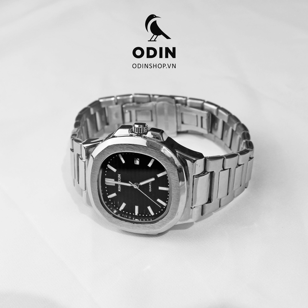 Đồng hồ Nam Classi - ODIN - Vỏ Thép không gỉ- Có Lịch Ngày, Chống Nước 3ATM, Chống Xước