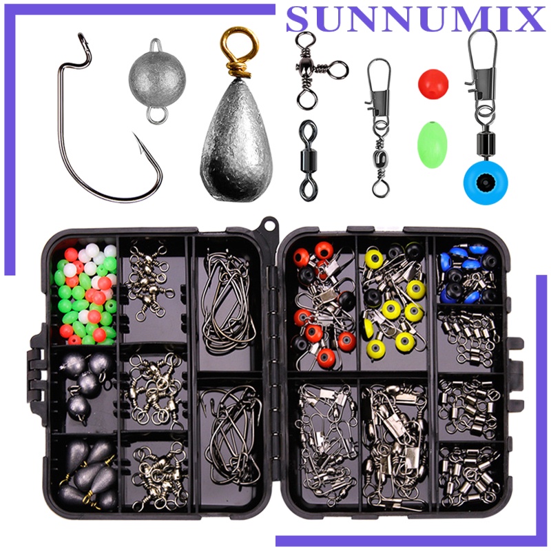 Set 165 Phụ Kiện Câu Cá Chuyên Dụng