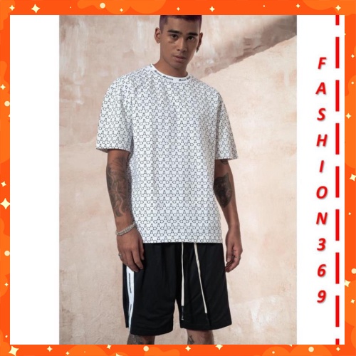 Áo Phông MIKENCO Monogram T-shirt Cotton kiểu dáng unisex - Hot trend 2022