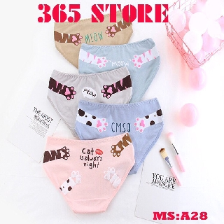 Quần lót mông thú cotton đáng yêu