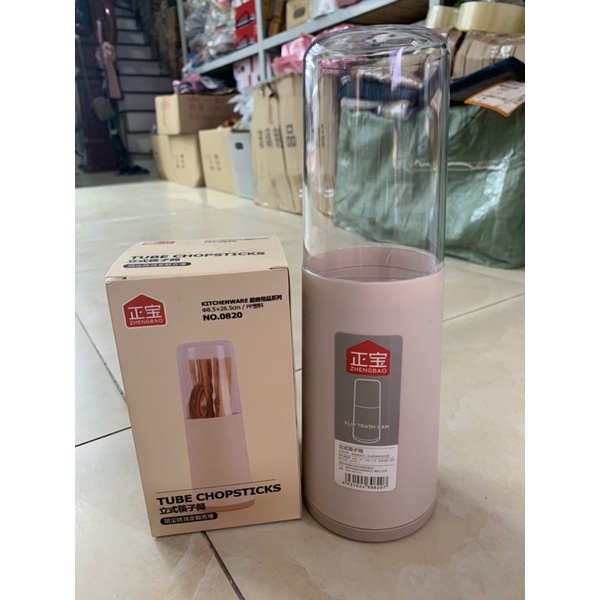 Ống cắm đũa có nắp Tube Chopstics