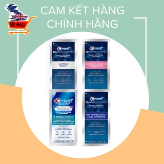 [CHÍNH HÃNG] Miếng dán trắng răng Crest 3D White - Mỹ (Professional Effects/ Blanc Brilliant)