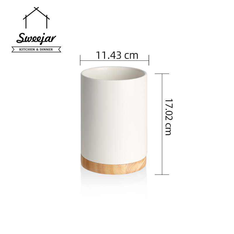 Cốc sứ SWEEJAR đựng đồ dùng nhà bếp