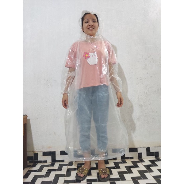 áo mưa tay bít siêu trong