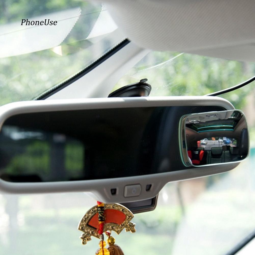 Set 2 Gương Chiếu Hậu Góc Rộng Đi Mưa / Điểm Mù Cho Xe Hơi