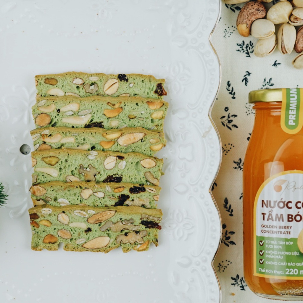 ⚡[FREESHIP 1 ĐỔI 1]⚡ Biscotti giảm cân nhanh Chon Chon Bakery vị trà xanh 150g Biscotti ăn kiêng Eat Clean Keto | BigBuy360 - bigbuy360.vn