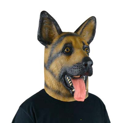 MẶT NẠ CHÓ BECGIE-MẶT NẠ CHÚ CHÓ HÓA TRANG CAO CẤP HALLOWEEN-,ĐẠO CỤ HÓA TRANG NỔI BẬT