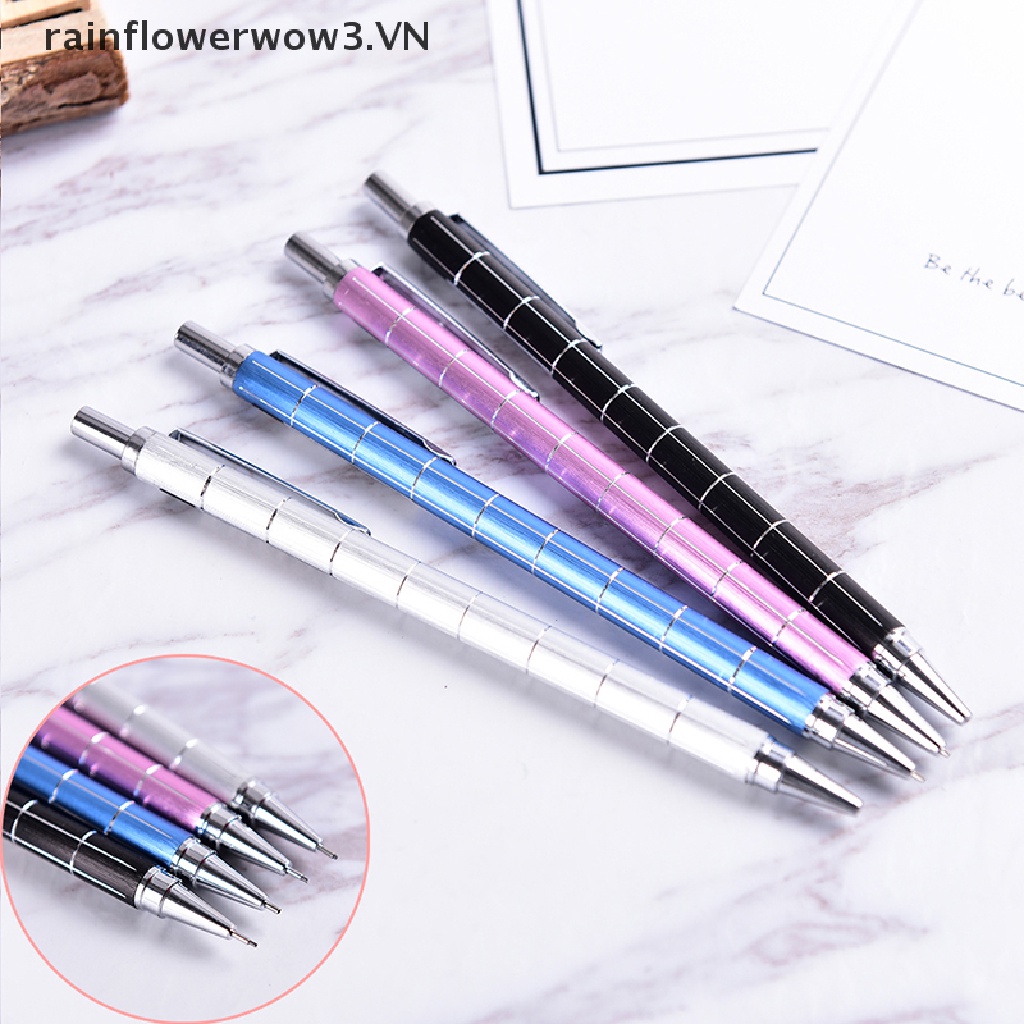 Bút Chì Vẽ Cơ Tự Động 0.5mm Bằng Kim Loại Chuyên Dụng Cho Trường Học