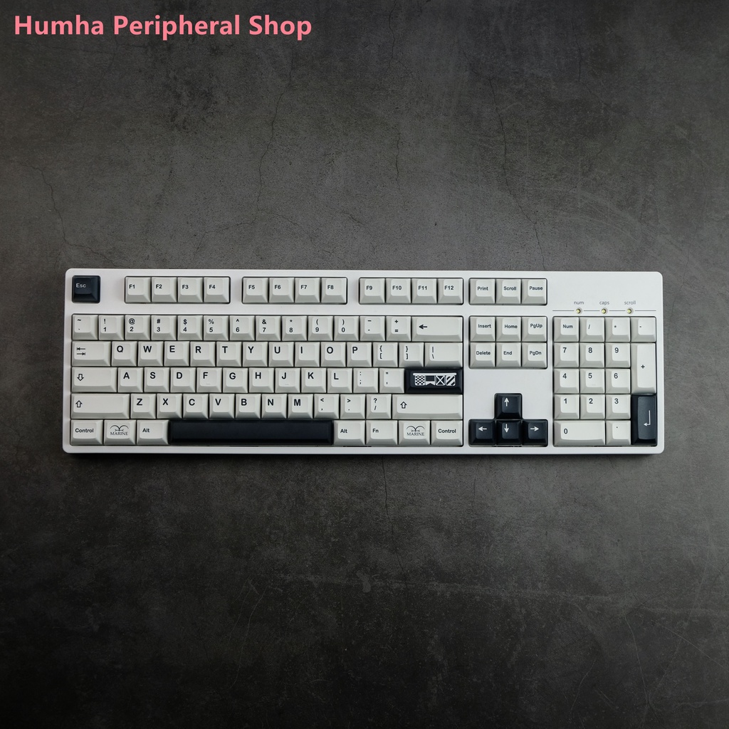 Bàn Phím Cơ Humha Seafarer 142 Phím Chất Liệu PBT Nhuộm Màu KCA profile Cá Tính