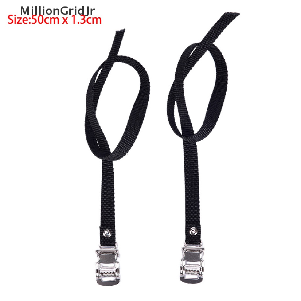 1 Cặp Dây Thắt Gắn Pê Đan Xe Đạp Chống Trượt Tiện Dụng Jr
