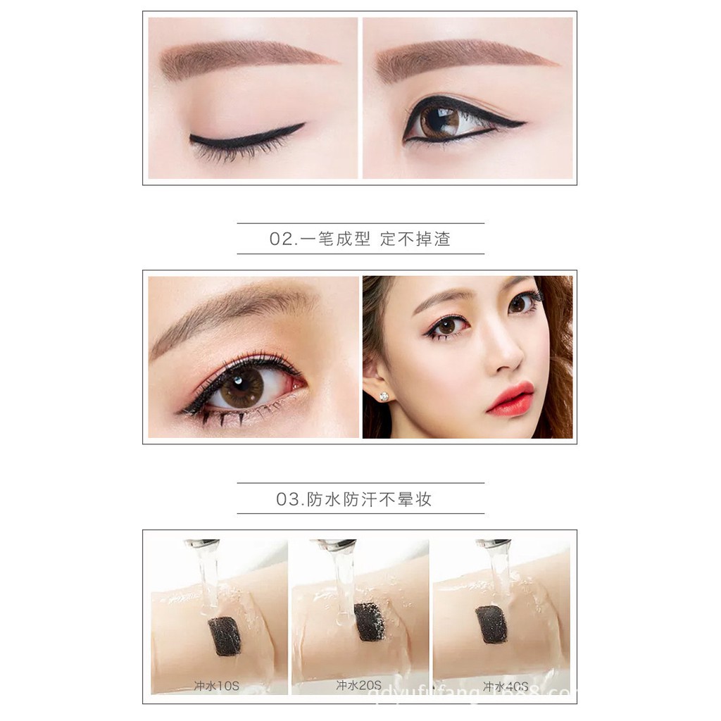 Lọ Kẻ Mắt Nước Đen Lameila Waterproof Long Lasting Eyeliner Đen lâu trôi nội địa sỉ tốt - DREAM STORE