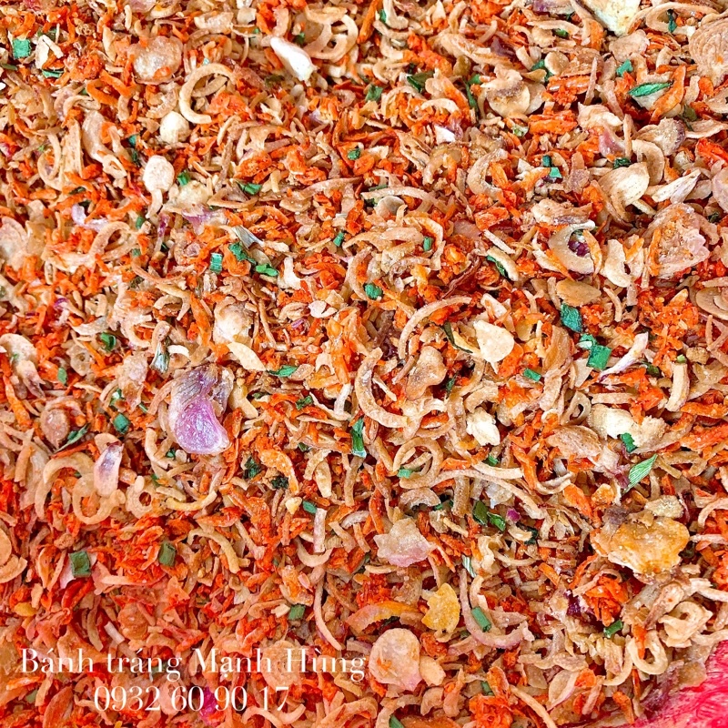 Hủ muối tép hành phi 180g Mạnh Hùng