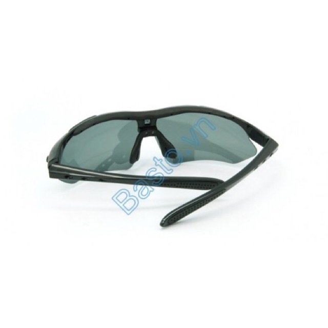 Bộ Kính Thể Thao 5 Tròng Basto BS102 Đen Tuyền | BigBuy360 - bigbuy360.vn