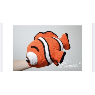 Cá Nemo bằng len dễ thương