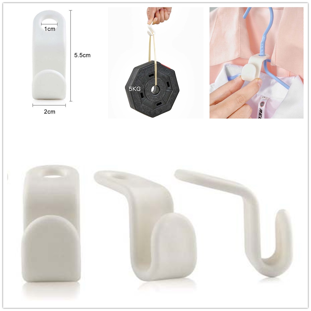 Móc Nhựa Treo Quần Áo Đa Năng Tiết Kiệm Không Gian Tiện Dụng K78