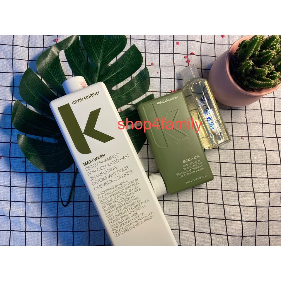 Dầu gội thanh tẩy, giải độc  KevinMurphy MaxiWash