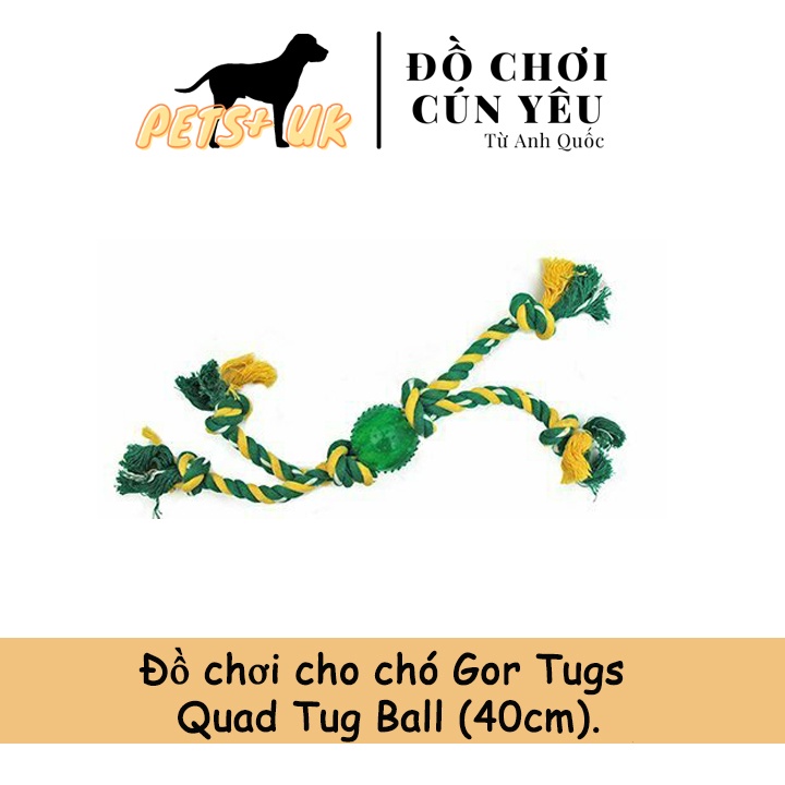 Đồ chơi cho chó Gor Tugs Quad Tug Ball (40cm)